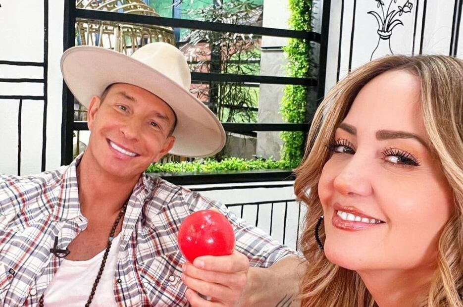 Erik Rubín y Andrea Legarreta / Instagram