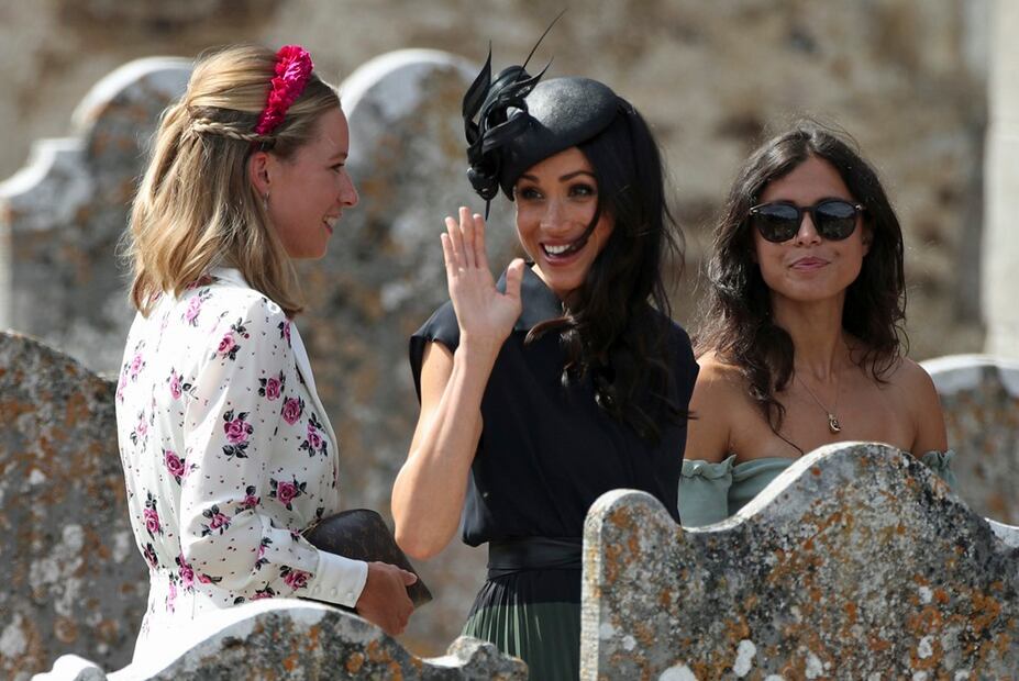 Meghan Markle celebra su cumpleaños en la boda de un amigo del príncipe Harry