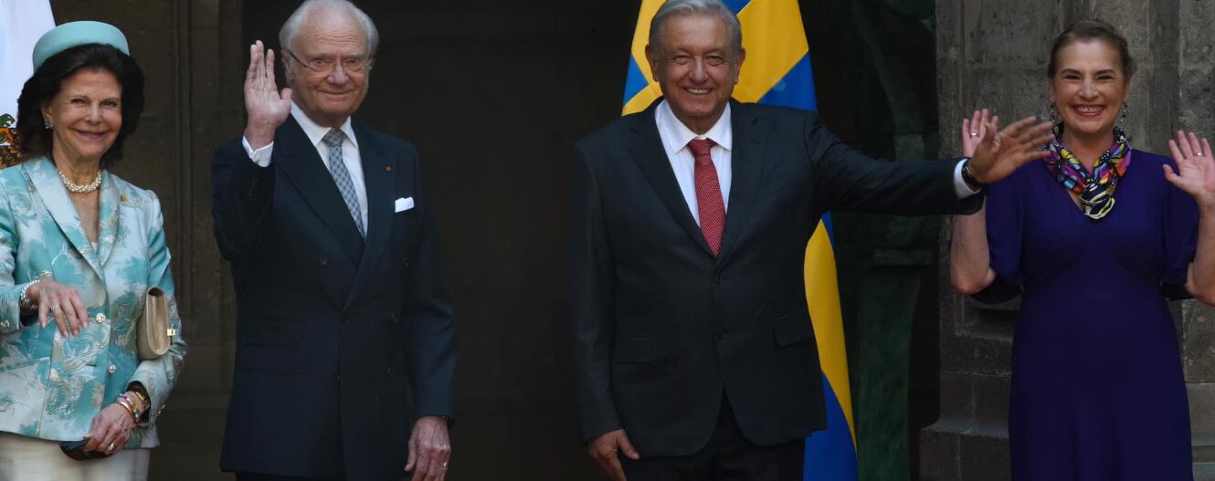¿Qué hacen los reyes de Suecia de visita en México?; aquí te contamos