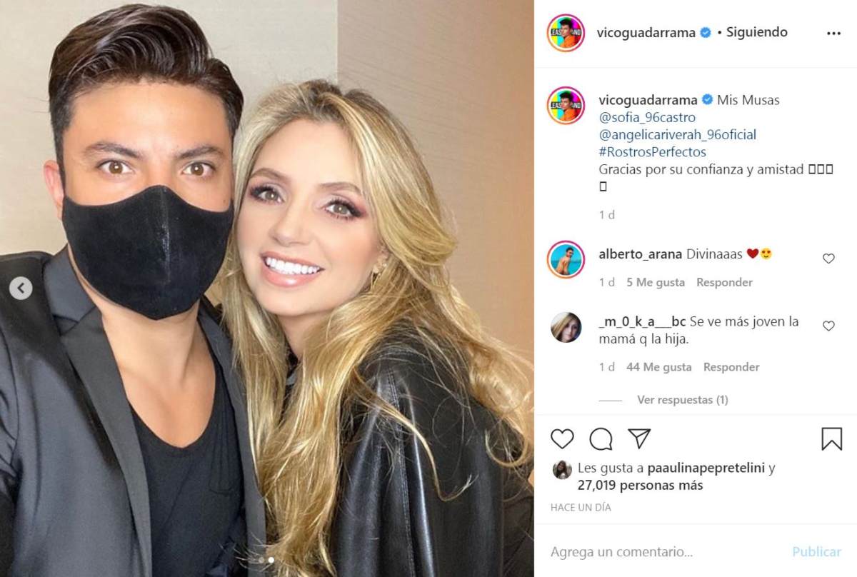 "Muchas personas dijeron que se operó y es falso", Vico Guadarrama, maquillista de Angélica Rivera