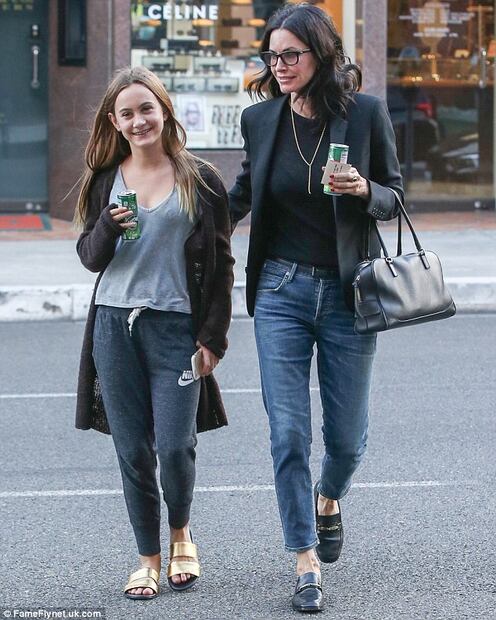 Coco Arquette superó la belleza de su madre Courteney Cox