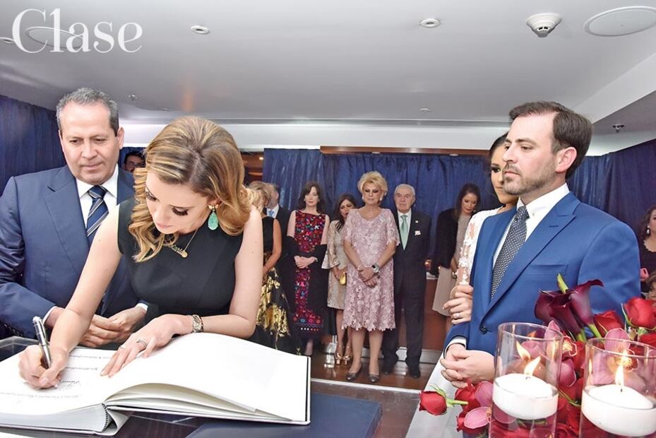 Perla Ealy y Rogelio Cárdenas se casan por el civil 