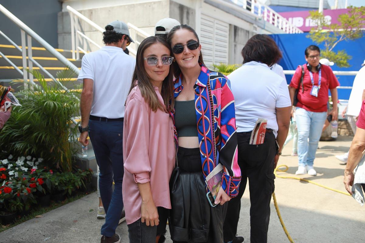 Natalia y Michelle Almada. (Foto: Antonio Martínez)