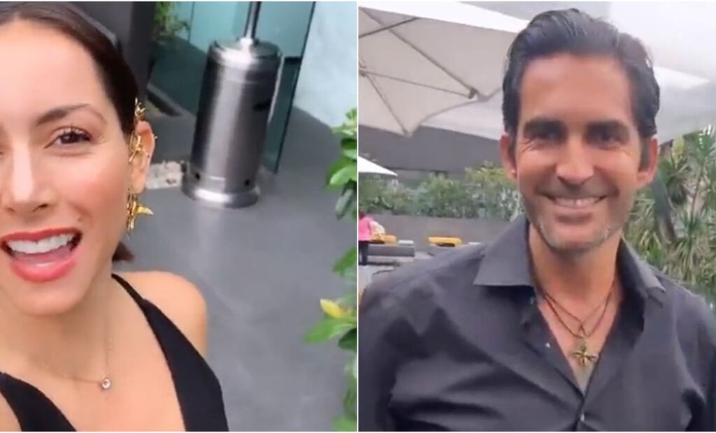 Claudia Lizaldi y Eamonn Sean Kneeland, su exmarido / Instagram