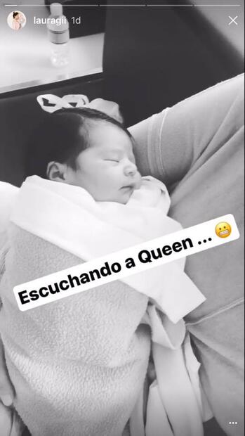 Laura G presume a su hija en redes
