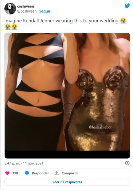 El sexy vestido cut out de Kendall Jenner lo tiene Sarah Kohan y así irradió belleza