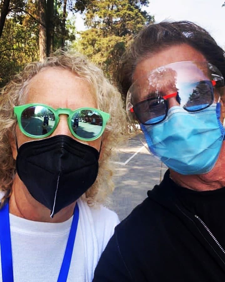 Mercedes Alemán y Emmanuel. (Foto: Instagram)
