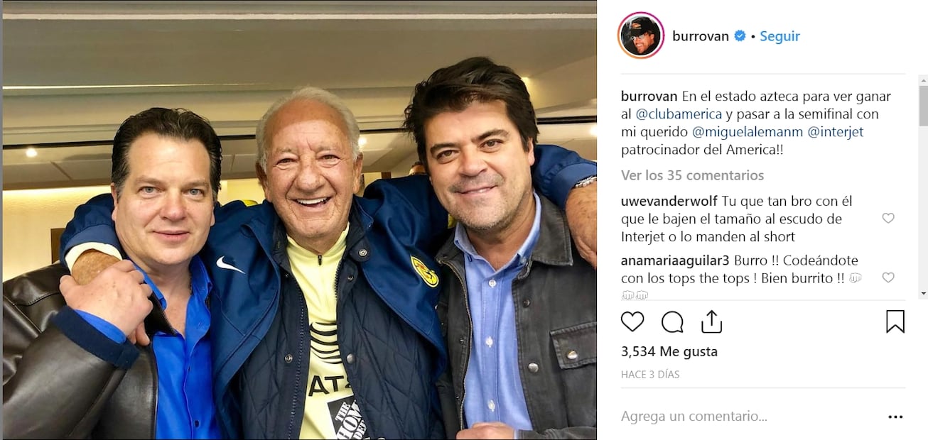Famosos frente a frente por el Cruz Azul-América