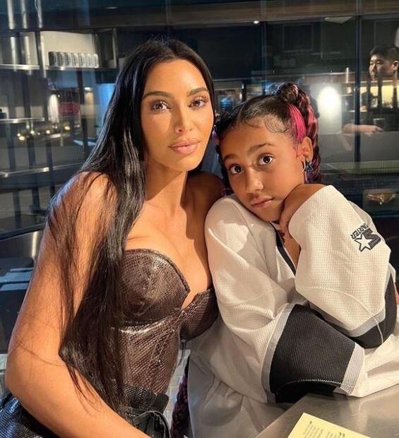 Kim Kardashian y North West/Instagram: @kimkardashian