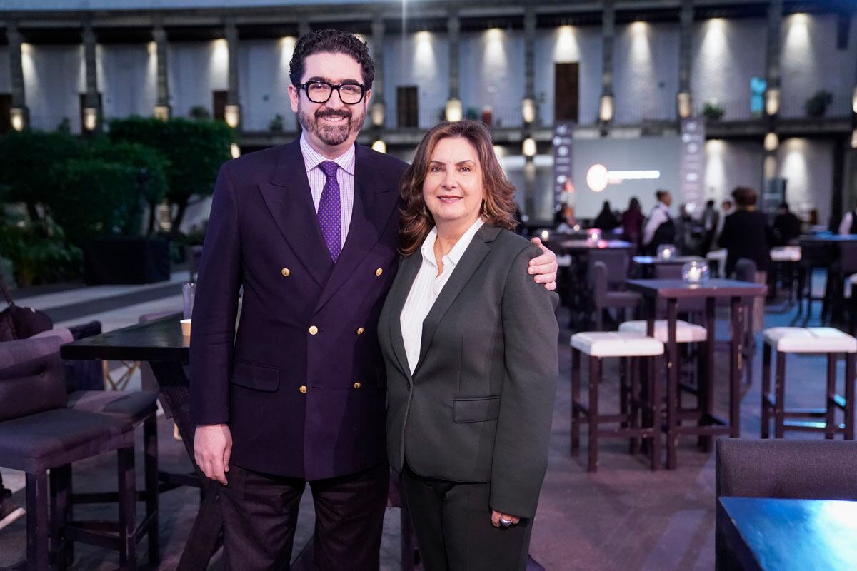 Rafael Tovar López Portillo y Pía Taracena. (Foto: Leonardo Gómez)