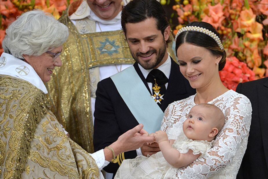 Así fue el bautizo del príncipe Alexander de Suecia