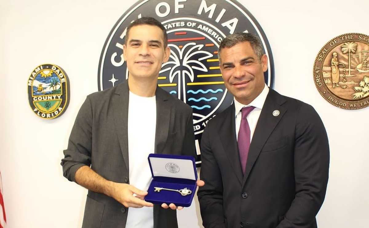 Rafa Márquez y el alcalde de la Ciudad de Miami Francis Suarez / Foto: Instagram - @jaydymichel