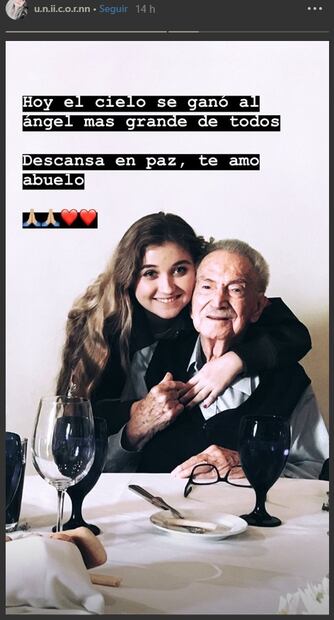 Fernanda y Sofía Castro dedican emotivo mensaje tras la muerte de su bisabuelo