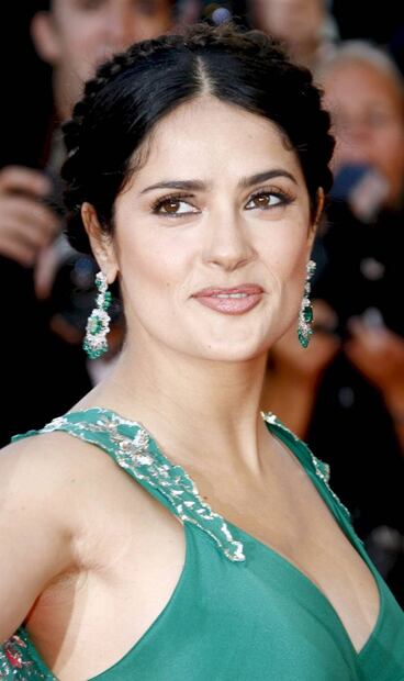 Salma Hayek y Maradona: el flechazo que no prosperó 