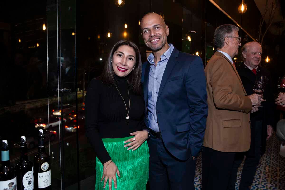 Paulina Rivera y Carlos Hernández. (Foto: Esteban Torreblanca)