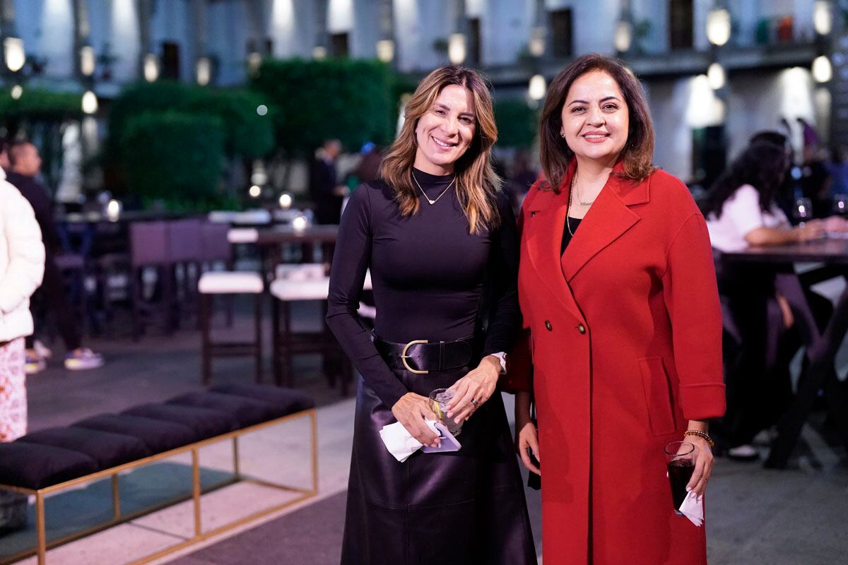 Soraya Pérez y Ana Lilia Herrera. (Foto: Leonardo Gómez)