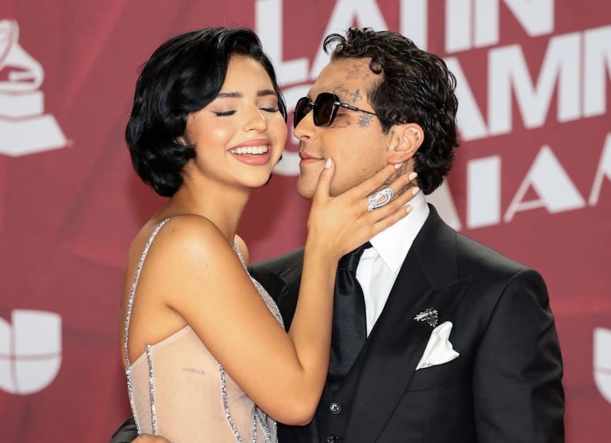 Ángela Aguilar y Christian Nodal / Foto: Getty Images