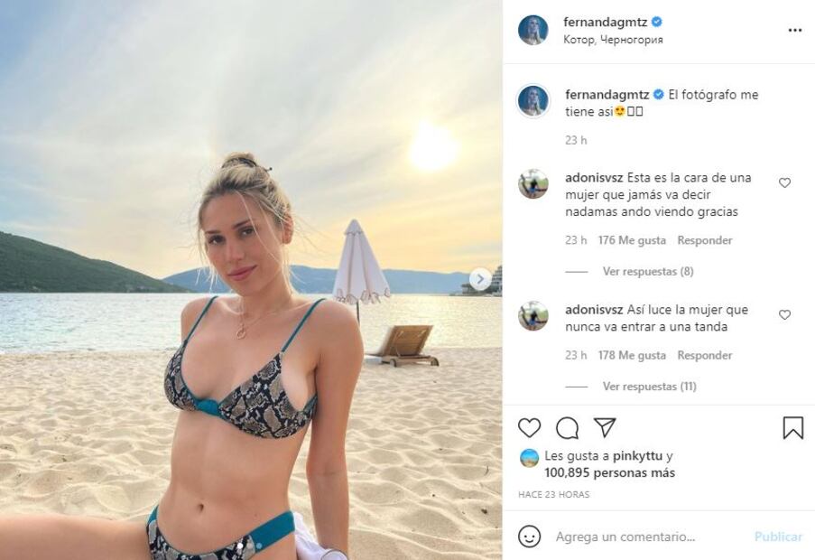 Así va la luna de miel del “Canelo” y Fernanda Gómez