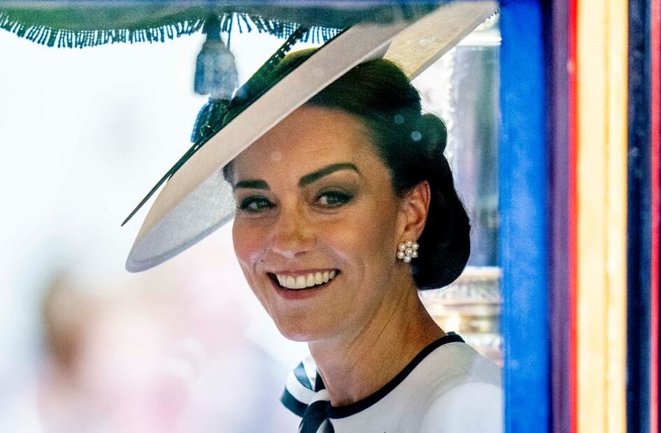 Kate Middleton en el desfile Trooping the Colour 2024 / Foto: Getty Images