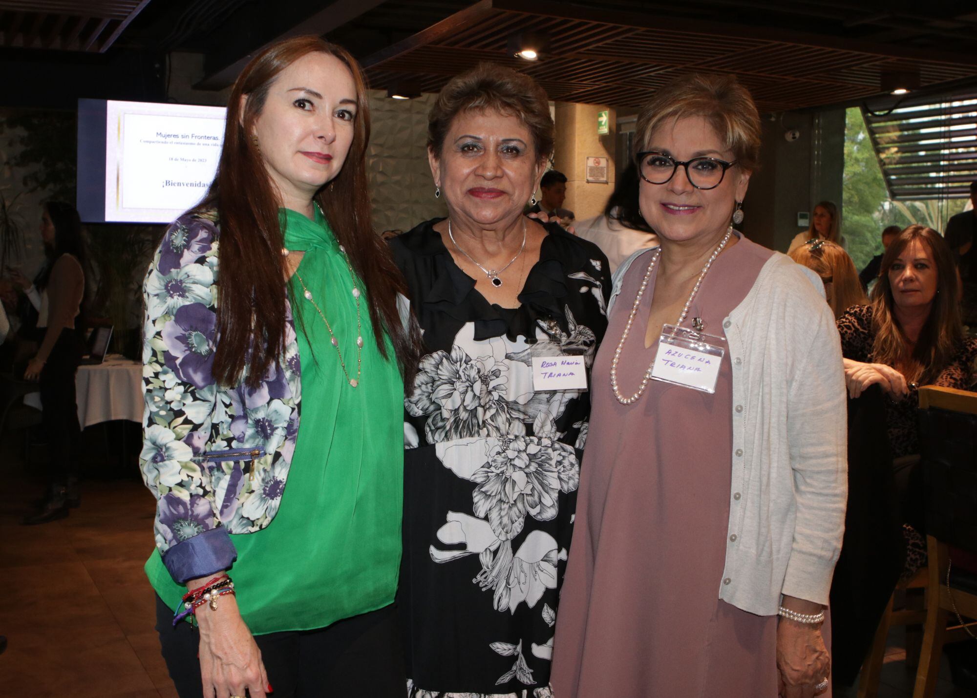 Cristina Acosta, Rosa María y Azucena Triana. (Foto: Mónica Martínez/Quadra Producciones para VIP)