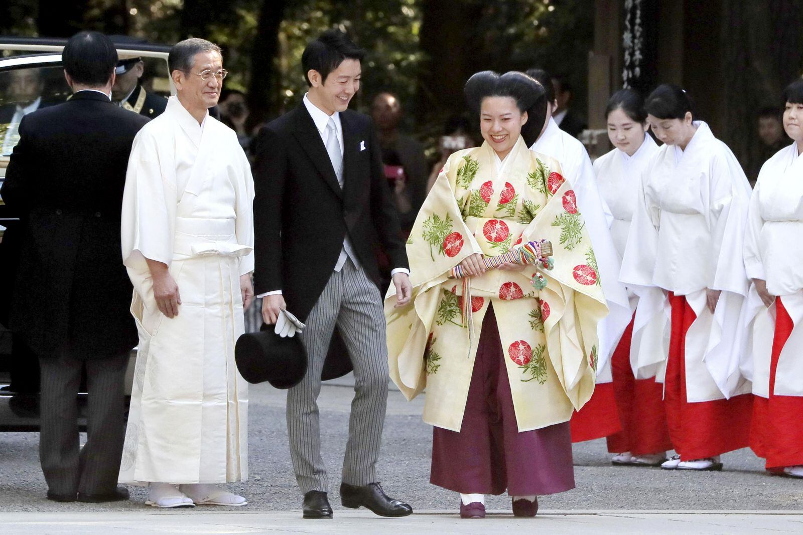 La princesa Ayako de Japón se casó con un plebeyo