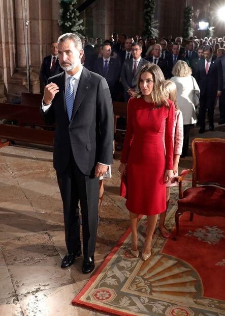 La princesa Leonor en su primer acto oficial como heredera al trono de España