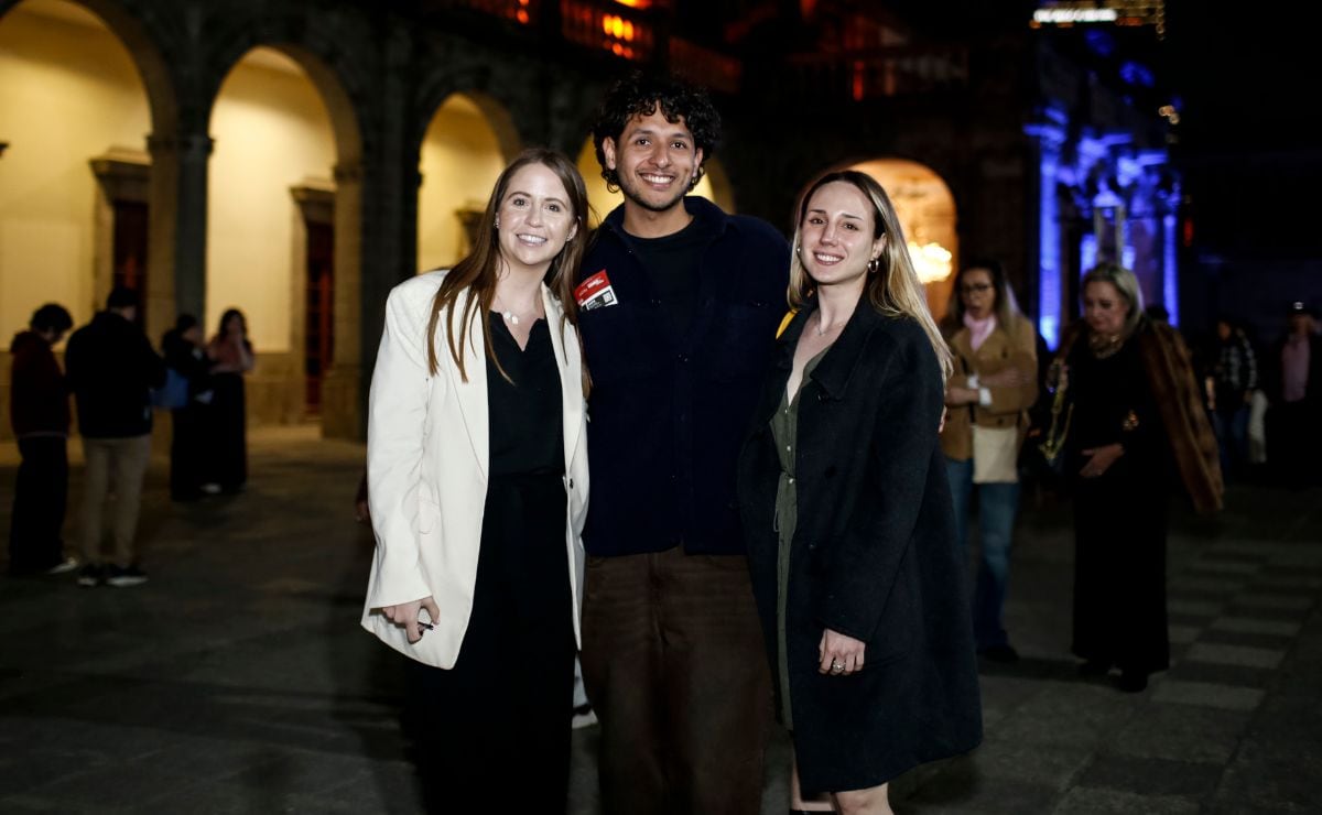 Maria José García, Cecilio Campos y Marcela Camara / Foto: Esteban Torreblanca