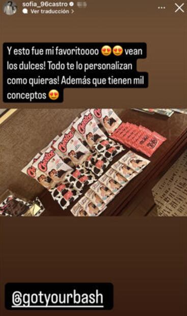 Sofía Castro / Foto: Instagram