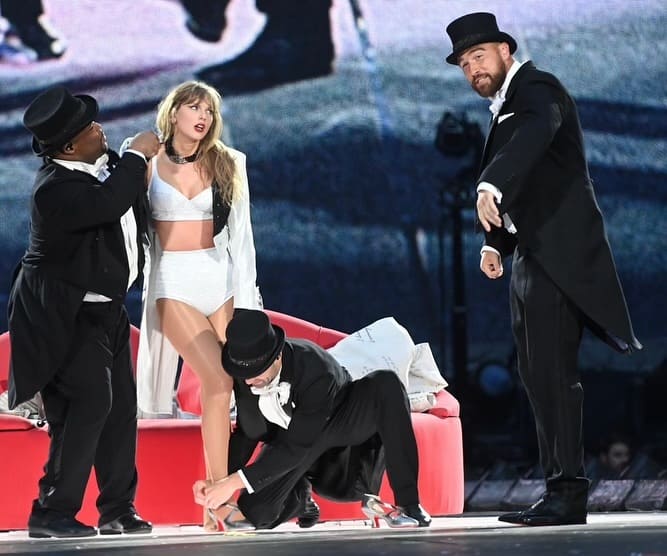 Taylor Swift y Travis Kelce. (Foto: Instagram)