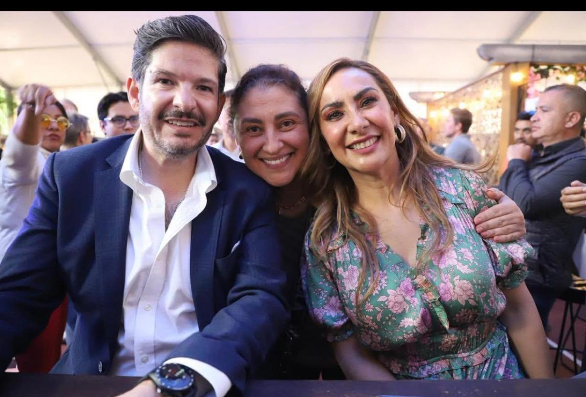 Francisco Aguirre, Betty Súcar y Lupita Robles. (Foto: Emilio Farfan)