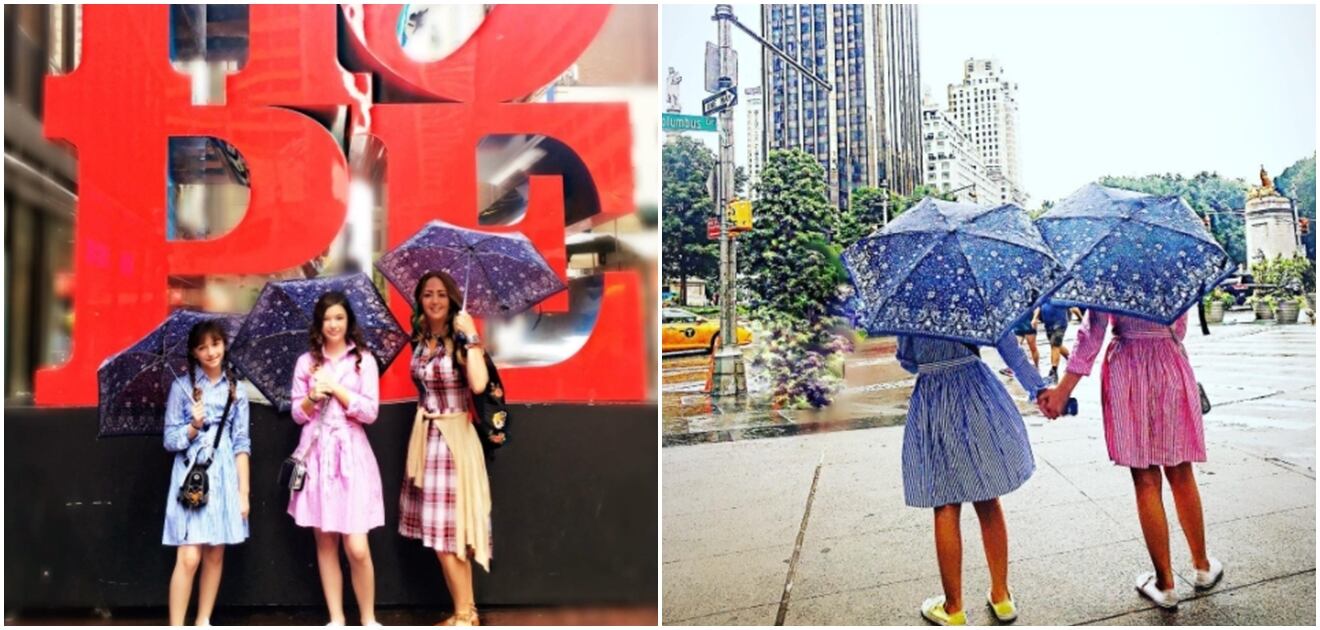 <p>La conductora y sus hijas se tomaron el verano para disfrutar de Nueva York <strong>(Fotos: Instagram)</strong></p>
