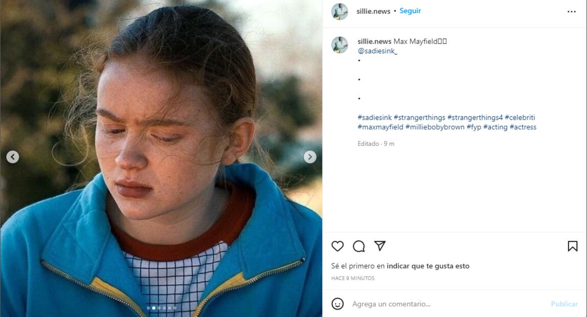 Stranger Things. Sadie Sink habla sobre ¿su final? en la cuarta temporada