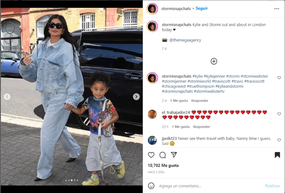 El bolso de Stormi, hija de Kylie Jenner, que cuesta más de 60 mil pesos