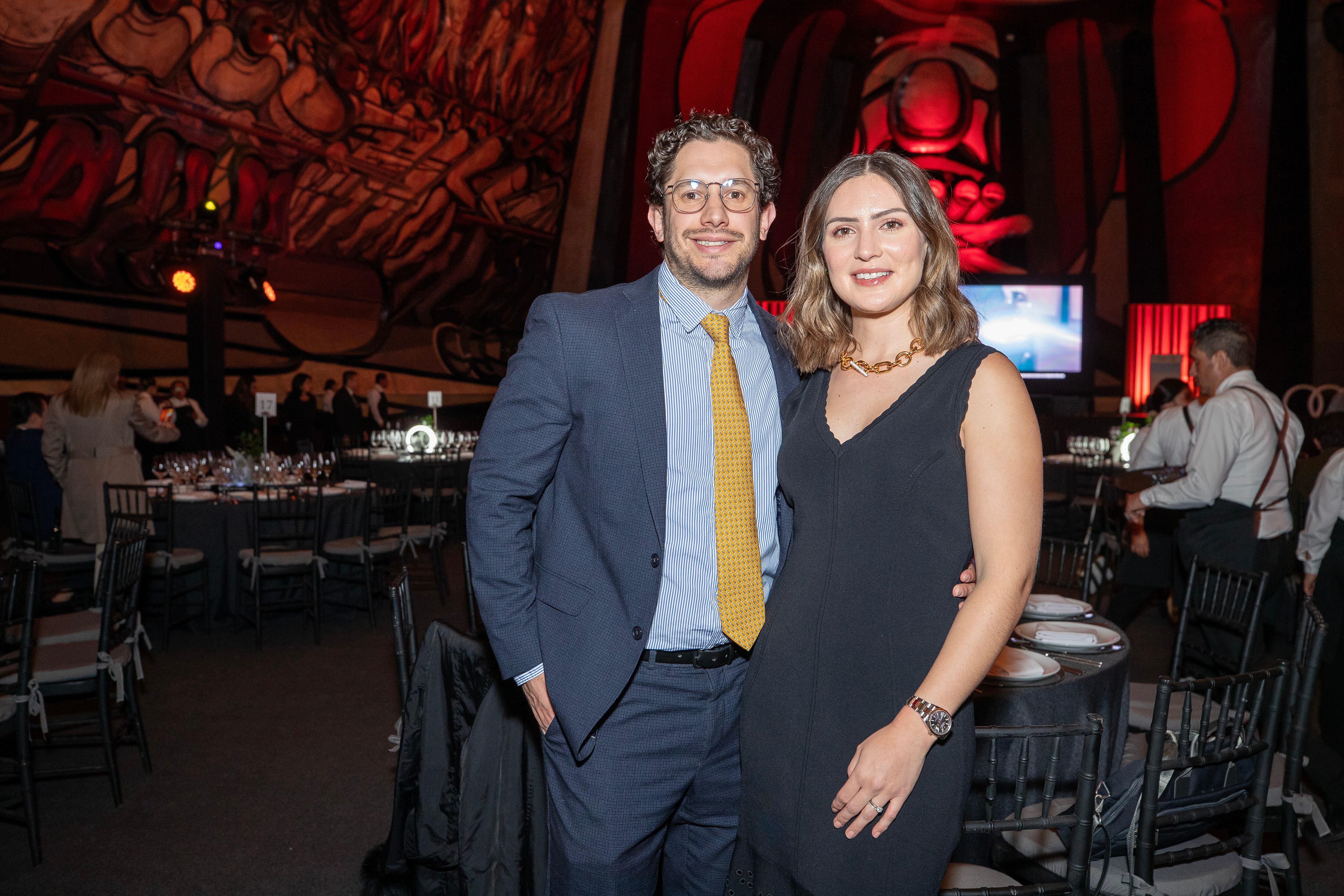 Juan José Vizcaya y Sophie Duer. (Foto: Edgar Silva Fuentes S.)