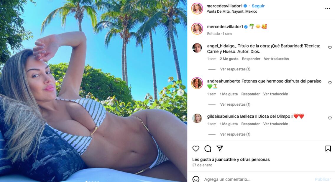 Mercedes Villador/Instagram.