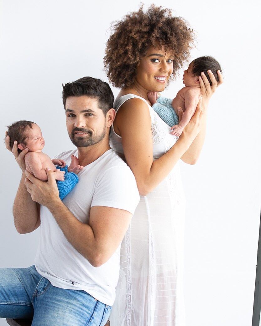 Falleció Dante, el bebé de Ferdinando Valencia y Brenda Kellerman