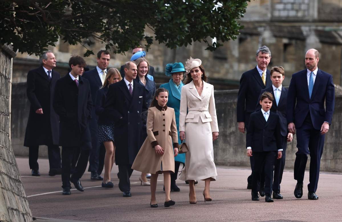 La familia real británica / Foto: EFE