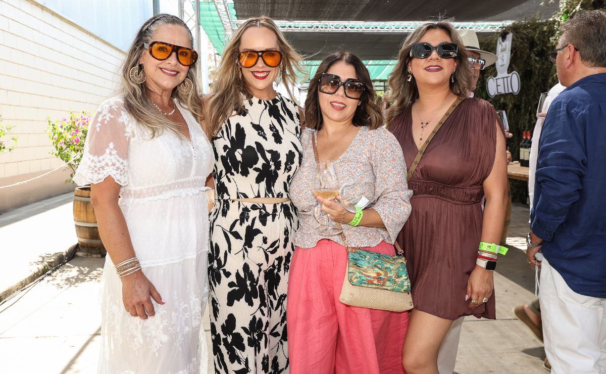 Susana Montoya, Roberta Montoya, Gabriela Sicardi y Fer Orozco. (Foto: Esteban Torreblanca)