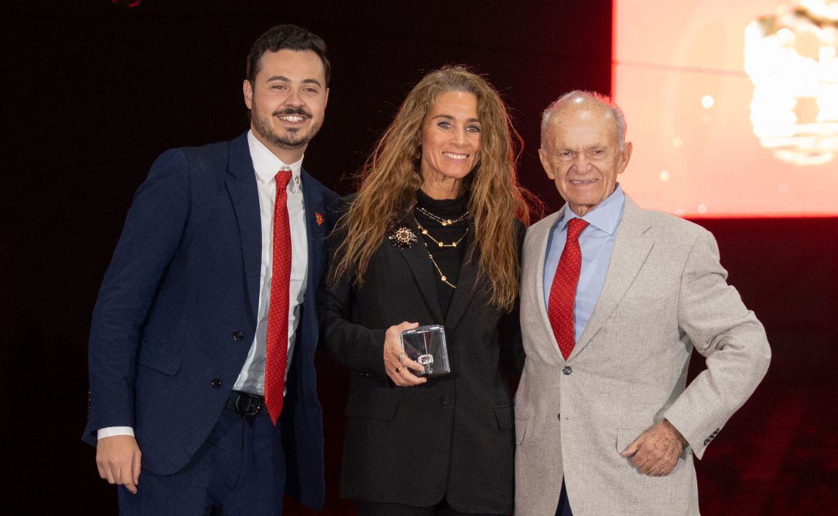 Santiago Harp Grañén, Sissi Harp y Alfredo Harp Helú / Foto: Héptor Arjona