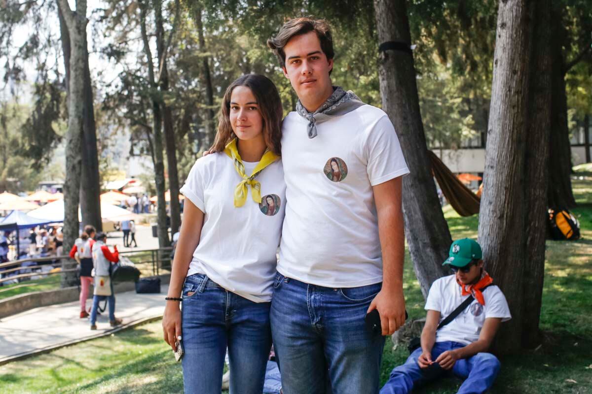 Maitane y Rodrigo de Unanue. (Foto: Esteban Torreblanca)