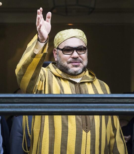 El rey de Marruecos, Mohamed VI, visitó Amsterdam, Holanda en marzo de 2016 / EFE
