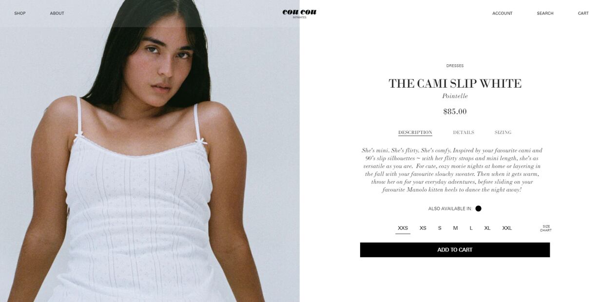 El look más relajado y cautivador de Bu Cuarón con vestido tipo camisola 