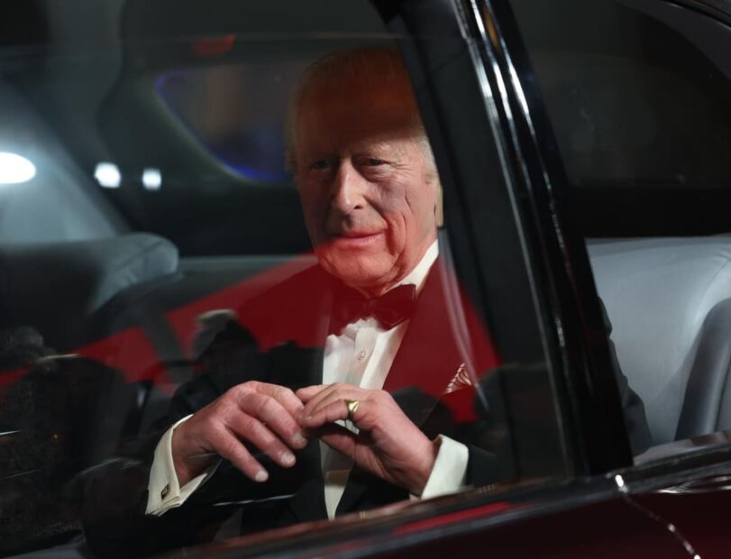 El rey Carlos III en la premiere de "Gladiador II" / Foto: EFE