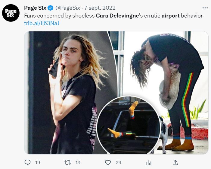Cara Delevingne rompe el silencio y revela que fue a rehabilitación tras preocupantes fotos