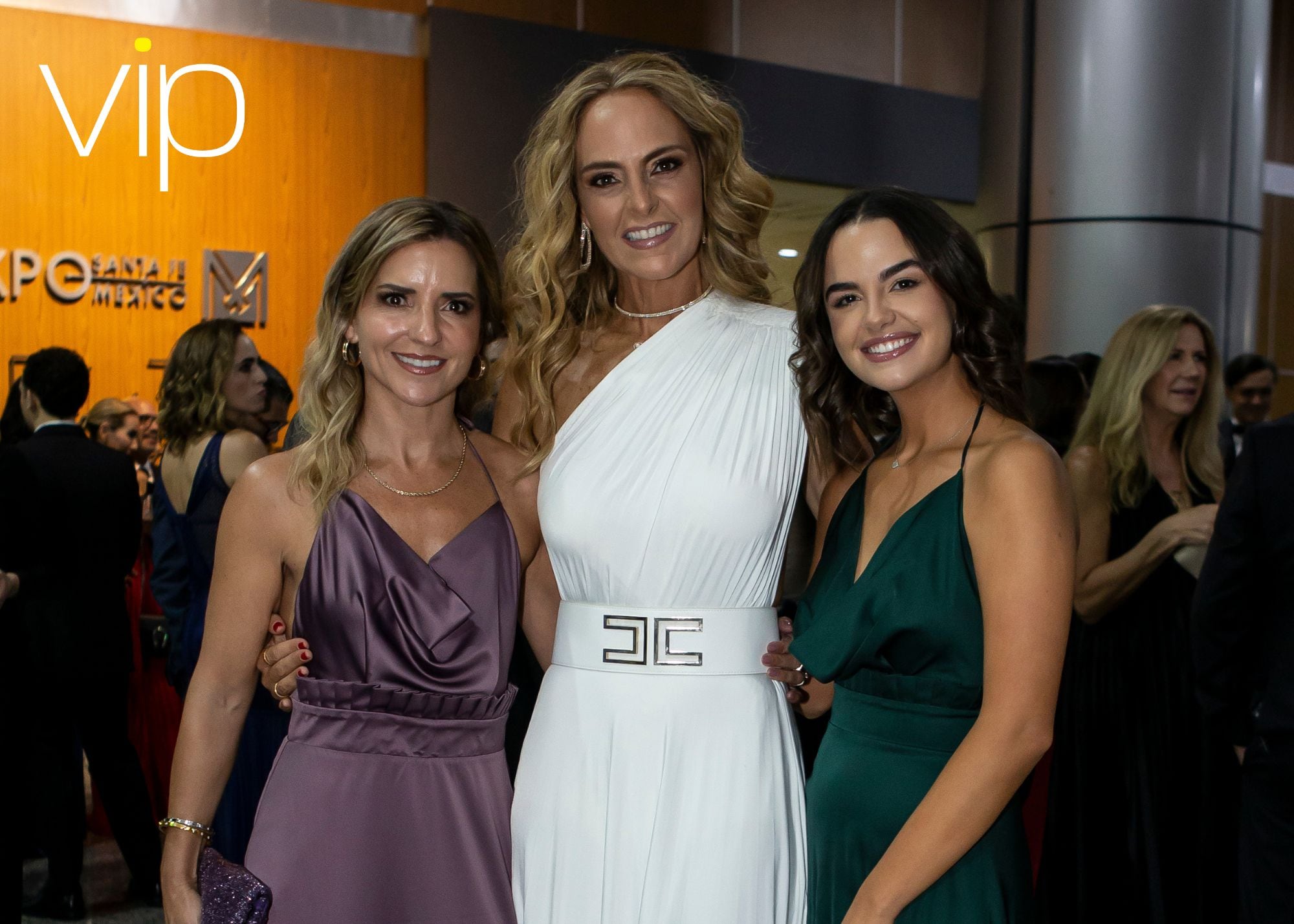 Jimena Fernández, Vanessa Alcocer y Pía López. (Foto: Esteban Torreblanca)