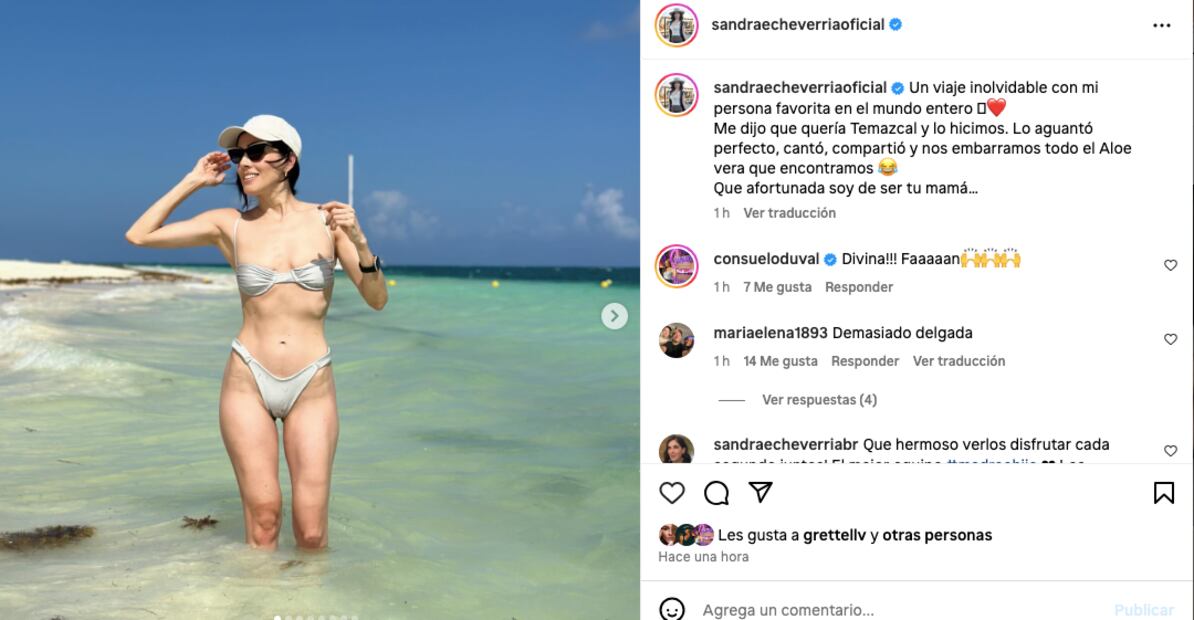 Sandra Echeverría/Instagram