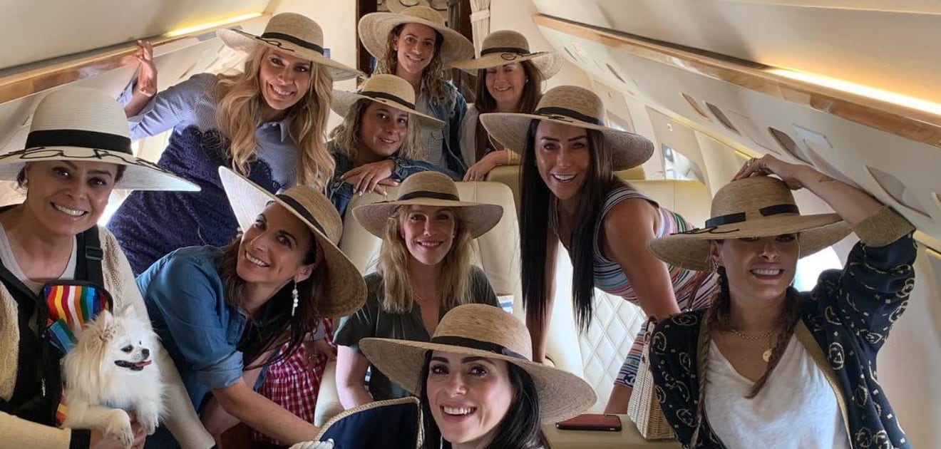 Inés Gómez Mont y su divertido viaje entre amigas