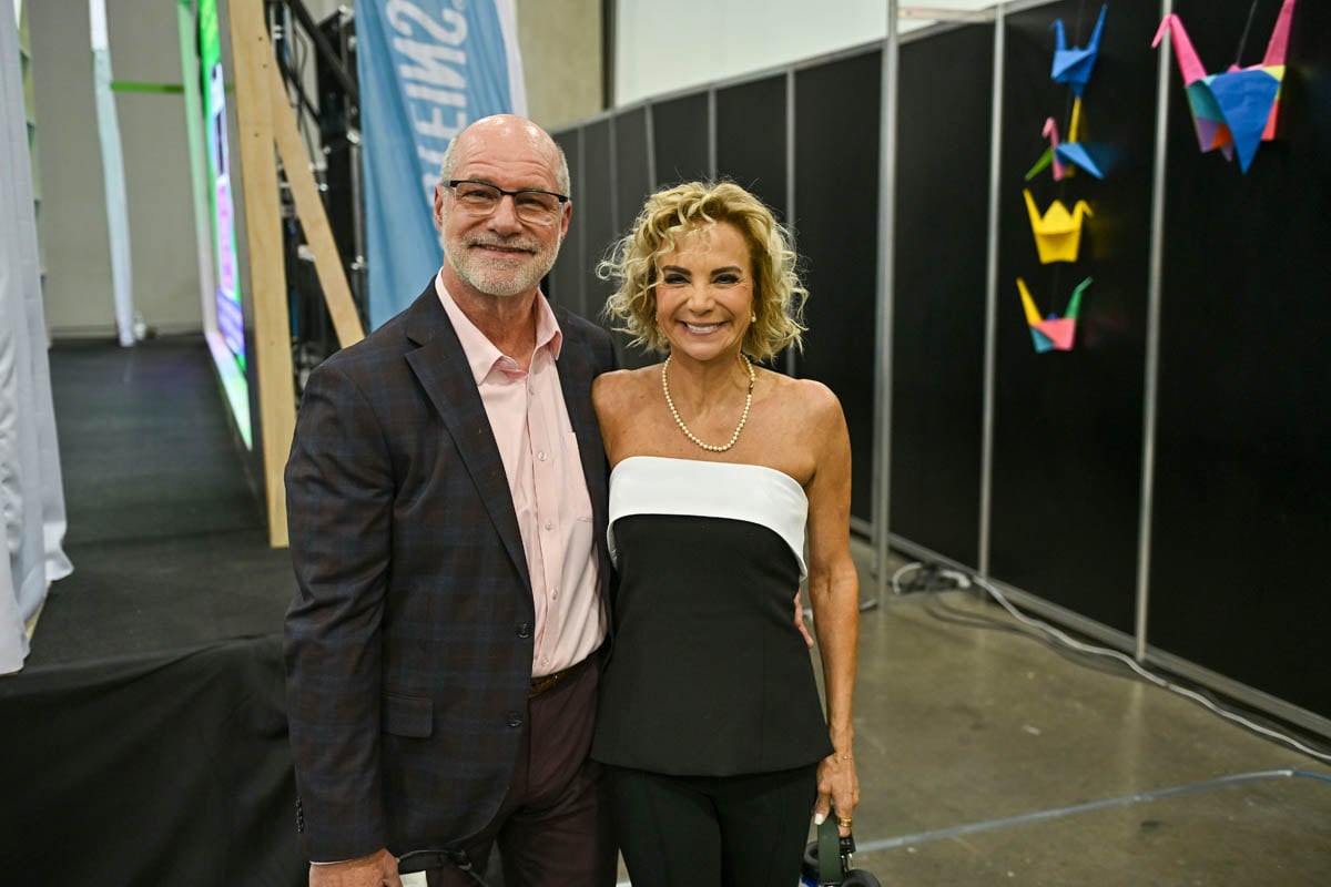 Patrick Porter y Lizzi Rodríguez. (Foto: Arturo Quintero)