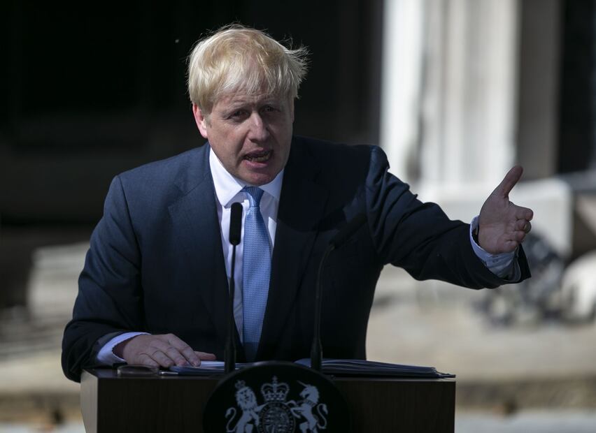 Boris Johnson, ingresado en el hospital por coronavirus