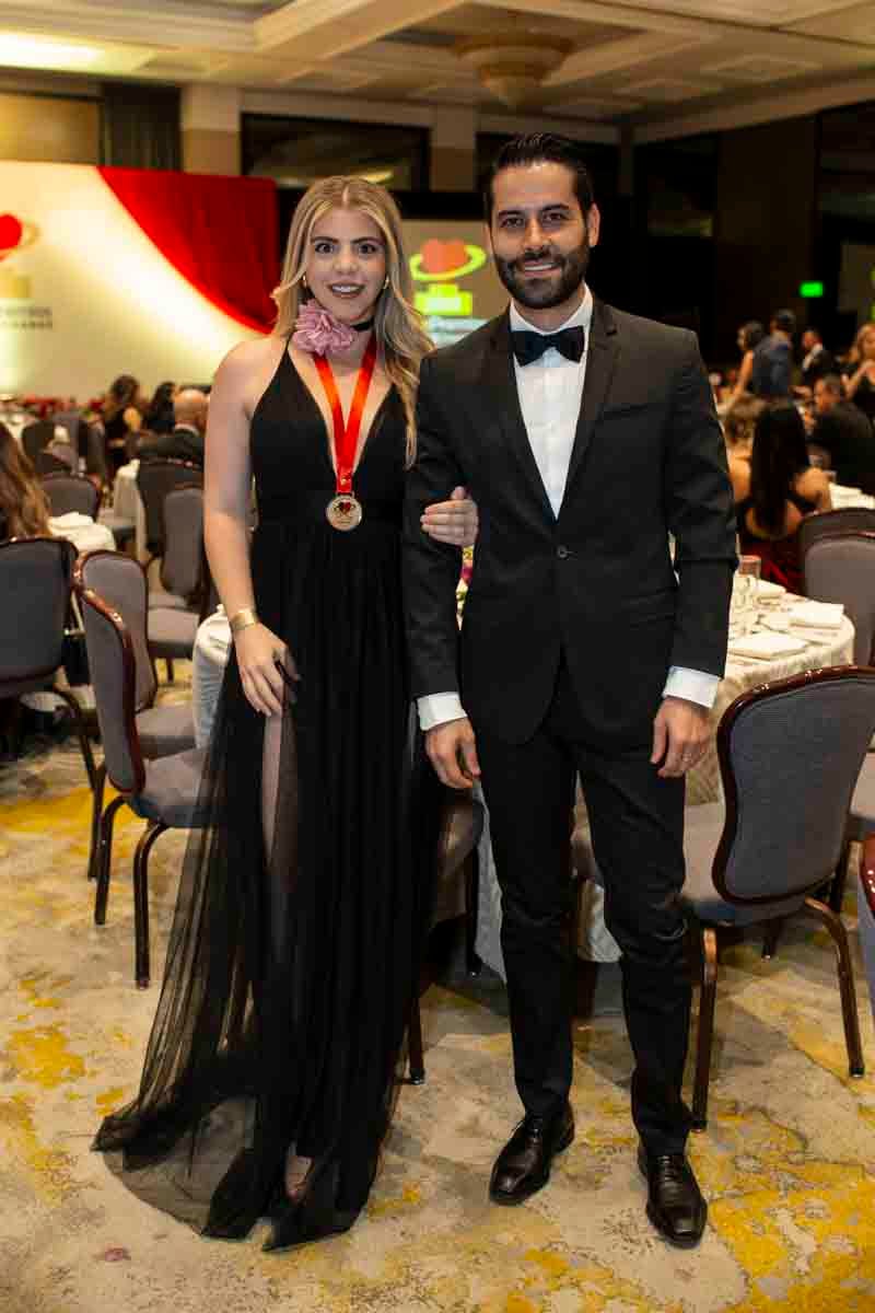 Isa Zúñiga y Kalid Magaña. (Foto: Esteban Torreblanca)